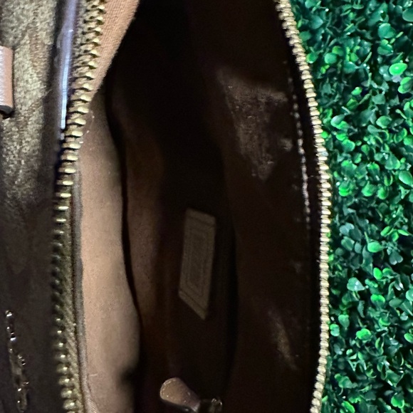 Coach Brown Signature Tote Bag - Picture 8 of 10